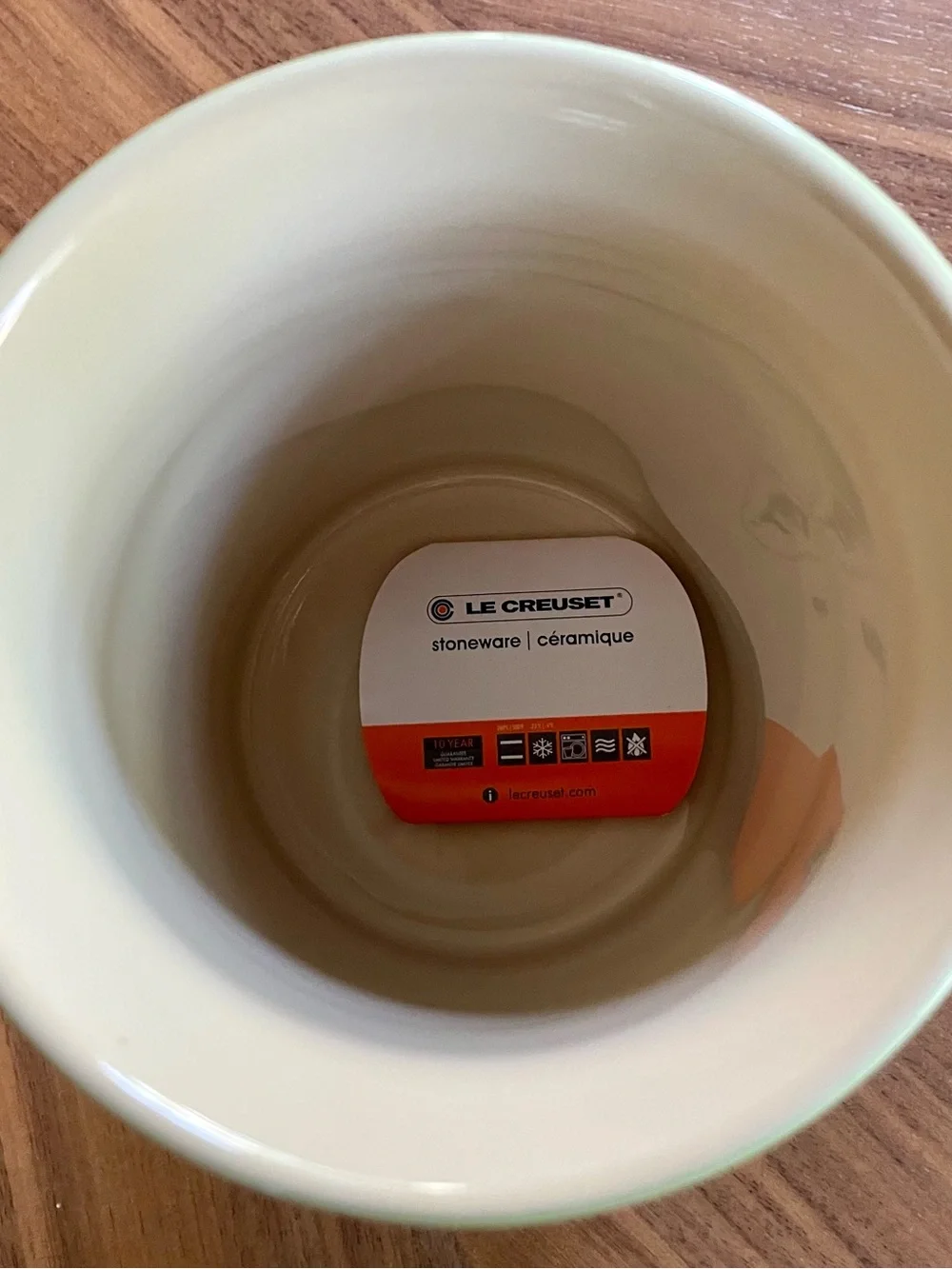 Le Creuset Utensil Crock Bamboo Green 1L